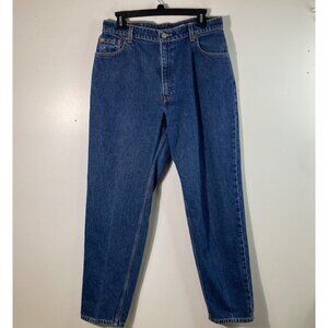 Womens Vintage‎ 1998 Levis 550 31" High Rise Jeans Relaxed Fit Tapered Leg